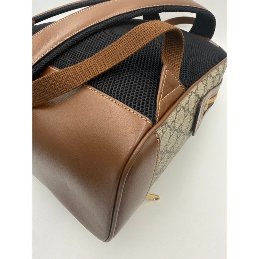 Gucci GUCCI GG Supreme and Leather  Backpack - Picture 6 of 6